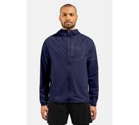 Odlo Veste imperméable pour la course à pied Performance Knit Zeroweight Dual Dry pour homme, XXL, blue