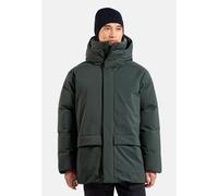 Odlo Veste isolante Down Hooded Oversized pour homme - Randonnée, Casual Comfort - vert, L