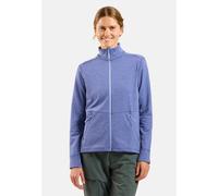Odlo Veste multisport à zip intégral en polaire à structure quadrillée Essentials pour femme, M, blau