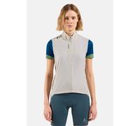 Odlo Veste sans manches coupe-vent de cyclisme Essentials pour femme, L, beige