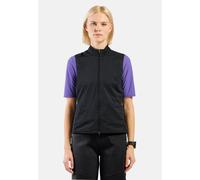 Odlo Veste sans manches de cyclisme Explorer Windproof pour femme, L, noir