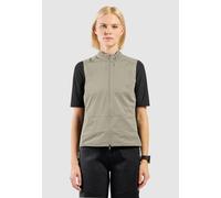 Odlo Veste sans manches de cyclisme Explorer Windproof pour femme, L, vert