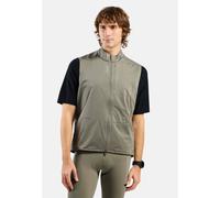 Odlo Veste sans manches de cyclisme Explorer Windproof pour homme - Gravel, Cyclisme - vert, L