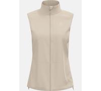 Odlo Veste sans manches de running Zeroweight Warm pour femme, L, beige
