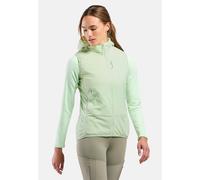 Odlo Gilet hybride avec isolation en laine Ascent pour femme, L, vert