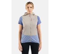 Odlo Veste sans manches isolée Ascent Hybrid pour femme - Randonnée - beige, L