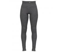 Odlo - Women's Base Layer Bottom Long Active Warm Eco - Sous-vêtement synthétique - L - odlo steel grey melange