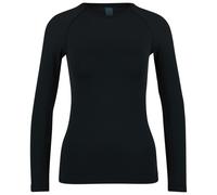Odlo Crew Performance Light Eco Long Sleeve Base Layer Noir XL Femme
