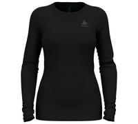 Odlo - Women's Baselayer Top Crew Neck L/S Merino 260 - Sous-vêtement mérinos - S - black