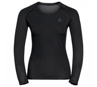 Odlo - Women's BL Top Crew Neck L/S Active F-Dry Light - Sous-vêtement synthétique - XXL - black