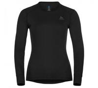 Odlo Sous-vêtement synthétique BL Top Crew Neck L/S Active Warm Eco Femme XL Noir