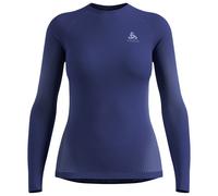 Odlo - Women's BL Top Crew Neck L/S Performance Warm Eco - Sous-vêtement synthétique - S - skipper blue
