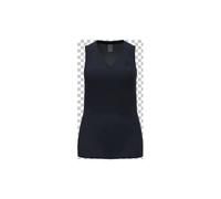 Odlo - Women's Bl Top V-Neck Singlet Active F-Dry Light - Sous-Vêtement Synthétique Taille Xs, Noir/Bleu