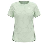 Odlo - Women's Engineered Chill-Tec Crew Neck S/S - T-shirt de running - L - ambrosia melange