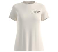 Odlo - Women's Essential Print T-Shirt Crew Neck S/S - T-shirt de running - L - gardenia