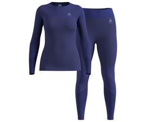 Odlo - Women's Fundamentals Performance Warm - Sous-vêtement synthétique - XL - skipper blue