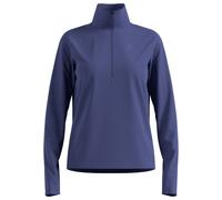 Odlo - Women's Mid Layer 1/2 Zip Essential Thermal - T-shirt de running - XS - skipper blue