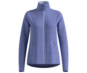 Odlo - Women's Mid Layer Full Zip Grid Fleece - Veste polaire - XXS - blue heron melange