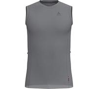 Odlo Women's Natural + Light Base Layer Singlet, Grey Melange, S