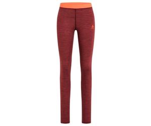 Odlo - Women's Natural Performance Wool 130 Base Layer Tights - Sous-vêtement mérinos - XS - spiced apple melange / live wire