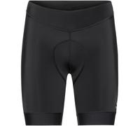 Odlo Women's Padded Road Shorts Noir 8 (XS) Female