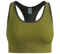 Odlo - Brassière respirante - Seamless Medium - Padded Bra W Guacamole Melange pour Femme - Taille M - Kaki Kaki M