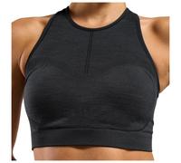 Odlo - Women's Seamless Performance Wool Medium Sport Bra - Brassière - S - black
