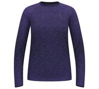 Odlo - Women's T-Shirt Crew Neck L/S Essential Seamless - T-shirt technique - XS - eclipse melange