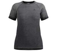 Odlo - Women's T-Shirt S/S Crew Neck Essential Seamless - T-shirt technique - XS - stone grey melange