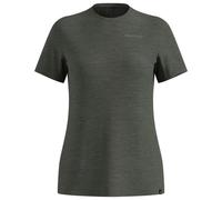 Odlo - Women's X Pow Merino Tencel T-Shirt Crew Neck S/S - Haut en mérinos - S - urban chic melange