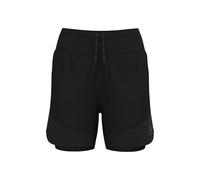 Odlo Short de running X-Alp Trail 5in 2-en-1 Femmes Noir XL