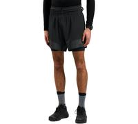 Odlo - Short léger et résistant de trail running - X-Alp Trail 6" M Black pour Homme - Taille M - Noir Noir M