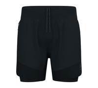 Short 2 en 1 odlo x alp trail 6 noir