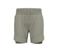 Odlo X-Alp Trail 6in 2in1 Short De Running Hommes-Gris, Taille S