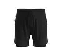 Odlo X-Alp Trail 6in 2in1 Short de running Hommes-noir, Taille XXL