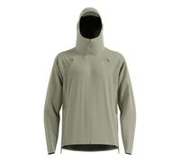 Odlo X-Alp Waterproof Pro Veste Running Hommes-Vert Olive, Taille L