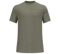 Odlo - X Pow Merino Tencel T-Shirt Crew Neck S/S - Haut en mérinos - S - vetiver melange