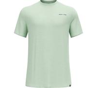 ODLO X Pow Merino Tencel T-shirt Crew Neck S/s - Homme - Vert - taille M- modèle 2025