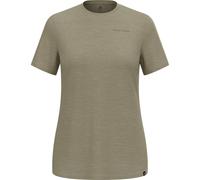 ODLO X Pow Merino Tencel T-shirt Crew Neck S/s W - Femme - Beige - taille XS- modèle 2025