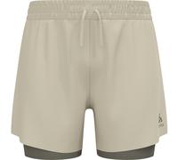 Odlo Short de running Zeroweight 2-en-1 5in Gris Hommes Taille L