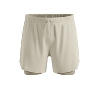 Odlo Zeroweight 5in 2in1 Short de running Hommes-gris, vert olive, Taille XXL