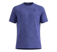 Odlo Zeroweight Engineered Chill-Tec Maillot De Course Hommes - Bleu, Taille M