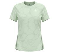 ODLO Zeroweight Engineered Chill-tec Crew Neck S/s W - Femme - Vert - taille M- modèle 2025