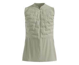 Odlo Zeroweight Insulator Gilets De Course Hommes-Vert Olive, Taille XL