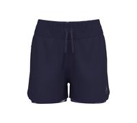 Odlo Zeroweight Print 3in 2in1 Short De Running Femmes-Bleu Foncé, Taille XS