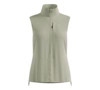 Odlo Zeroweight Warm Gilets De Course Femmes - Vert Olive, Taille XS
