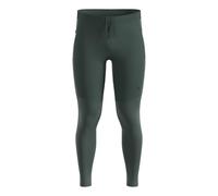 Odlo Collant de running Zeroweight Warm 2.0 réfléchissant Homme Vert Taille L
