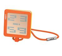 ODM - DD102-6 - Montre Pendentif Mixte - Quartz Digitale - Collier Silicone Orange