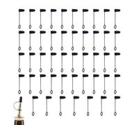 Odo Lot de 48 bouchons anti-goutte pour bouteille d'huile d'olive - Bouchons verseurs anti-goutte en silicone - Anti-fuite pour bouteilles de vinaigre d'huile d'olive et d'assaisonnement