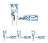 Odol-med3 Whitening Plus Dentifrice au fluorure testé cliniquement pour des dents visiblement plus blanches 75 ml (Lot de 4)